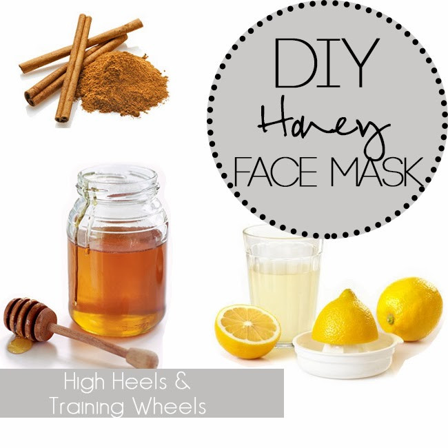 Honey Face Mask DIY
 High Heels and Training Wheels DIY Honey Face Mask