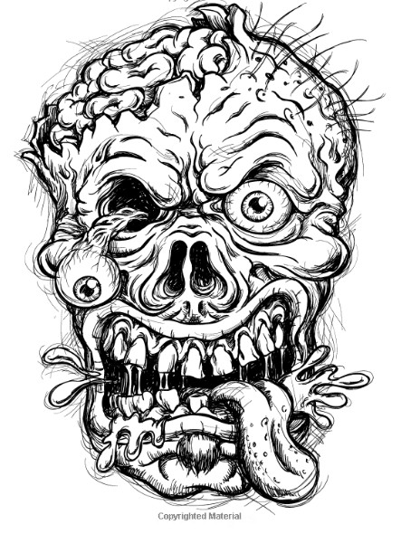 Horror Coloring Pages For Adults
 31 Ideas To Get You In The Halloween Spirit Popcorn Horror