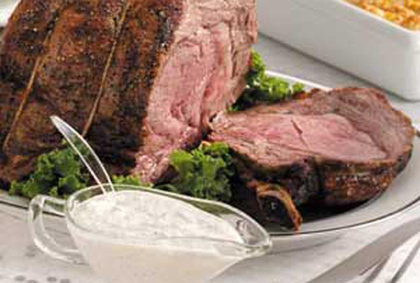 Horseradish Sauce For Prime Rib
 Prime Rib with Horseradish Sauce by Taste of Home at