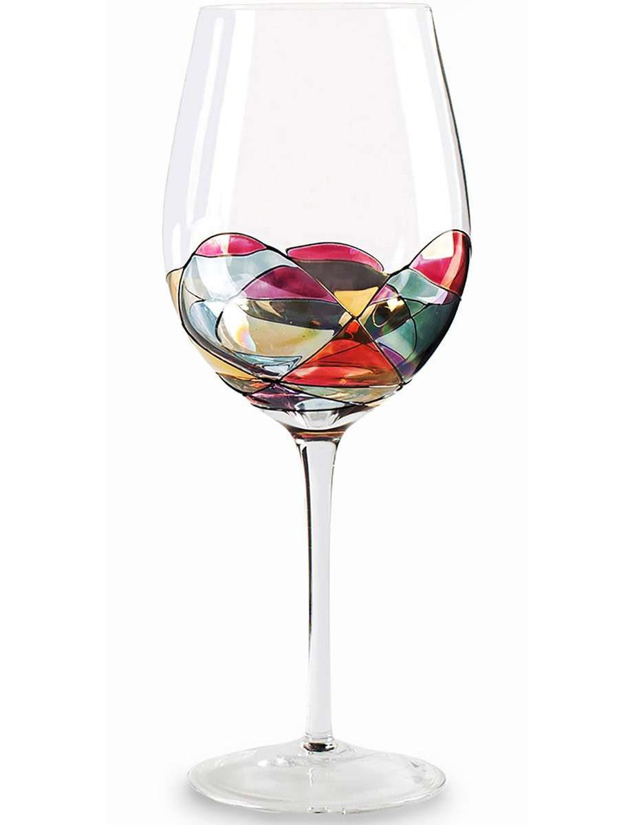 Host Gift Ideas For Couples
 Beautiful Hand Painted Wine Glasses Set of 2