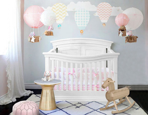 Hot Air Balloon Baby Decor
 DIY Hot Air Balloon Nursery Theme Decor Ideas for Baby