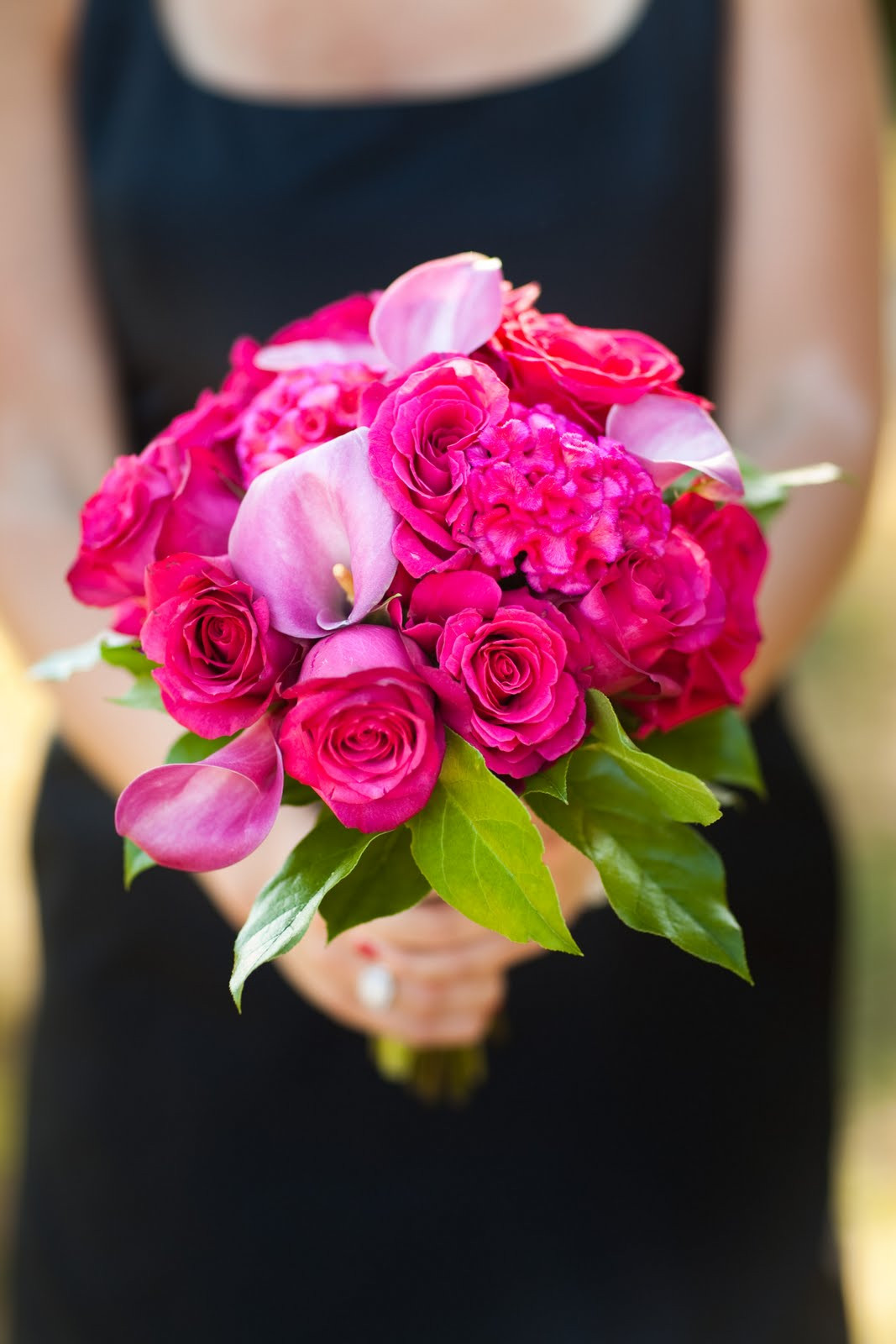 Hot Pink Wedding Flowers
 Bellwether Thoughts I love a hot pink bouquet