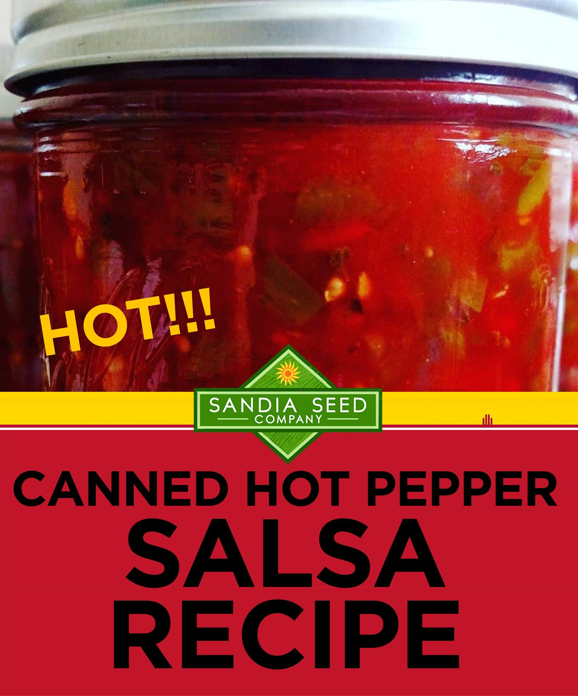 Hot Salsa Recipe For Canning
 This Canned Hot salsa Recipe from Sandia Seed sounds