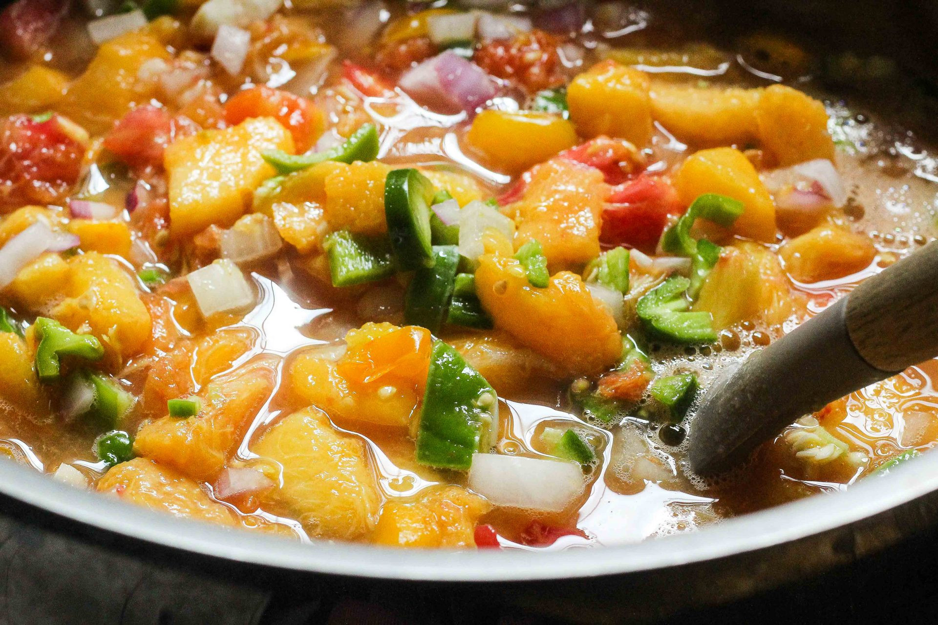 Hot Salsa Recipe For Canning
 Sweet & Spicy Peach Salsa Recipe for Canning Nitty