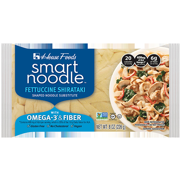 House Foods Shirataki Noodles
 Smart Noodle Fettuccine