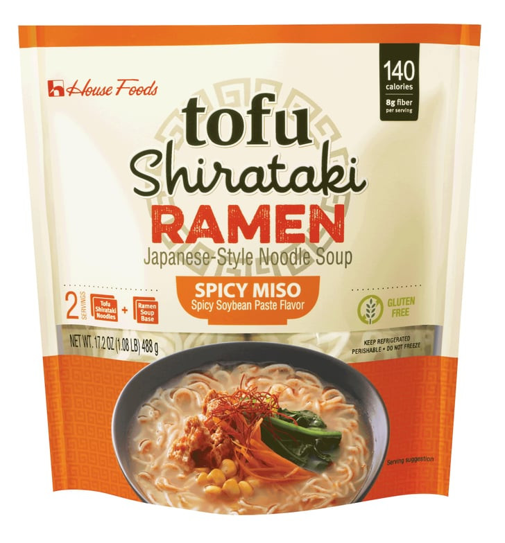 House Foods Shirataki Noodles
 House Foods Spicy Miso Ramen With Shirataki Noodles