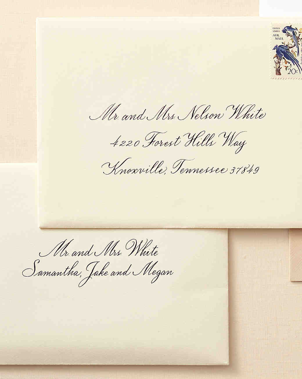 How To Address Wedding Invitations
 How to Address Guests on Wedding Invitation Envelopes