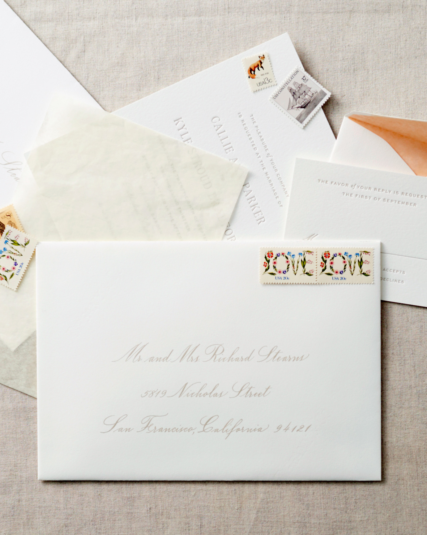 How To Address Wedding Invitations
 How to Address Guests on Wedding Invitation Envelopes