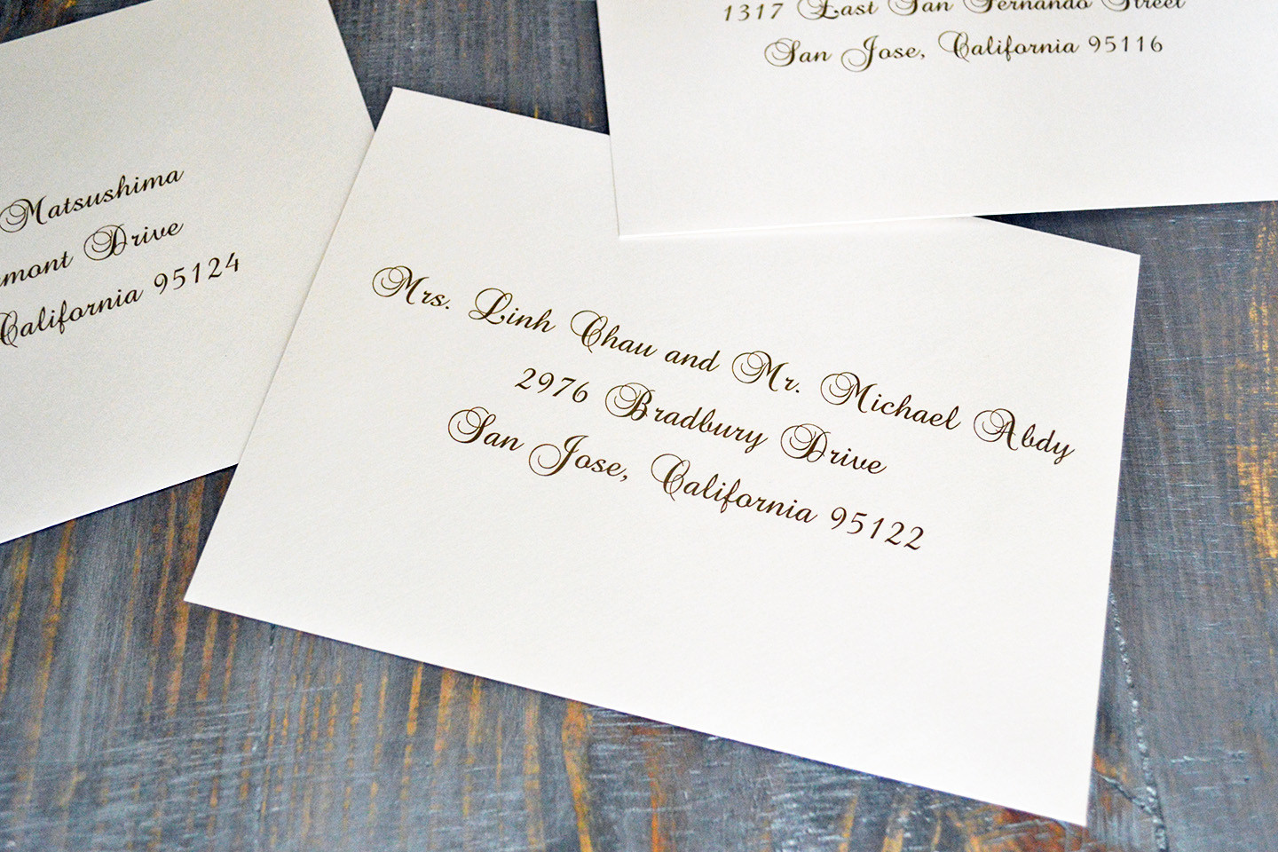 How To Address Wedding Invitations
 How to Address Wedding Invitation Envelopes PAPER & LACE