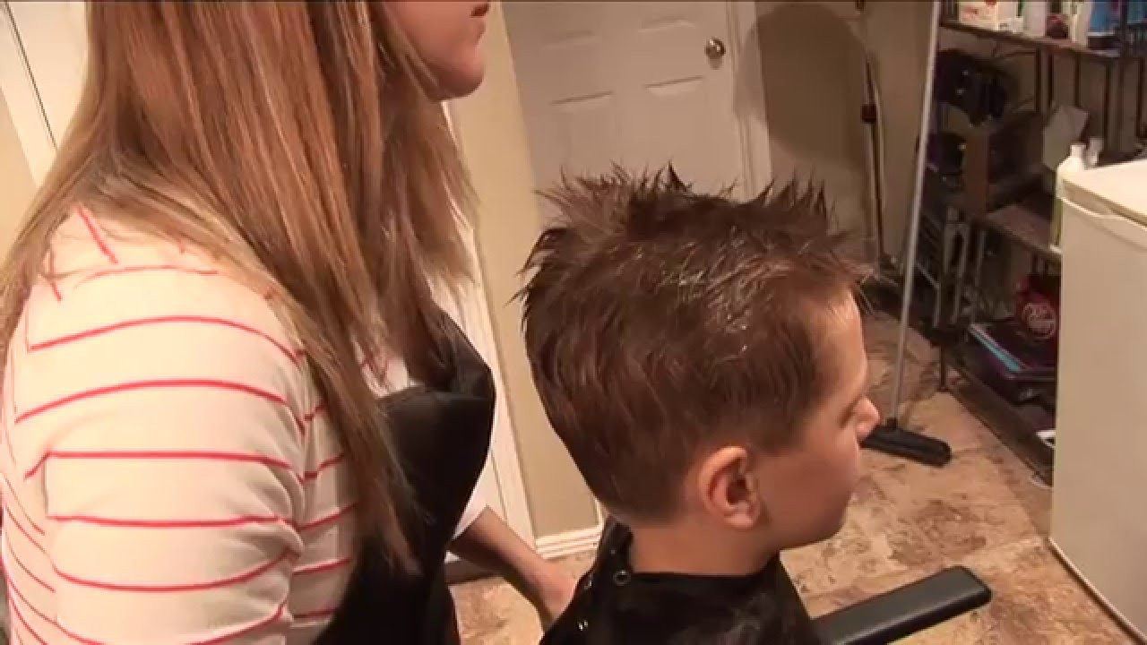 How To Cut Boys Hair
 HOW TO CUT BOY S HAIR basic boys haircut hair