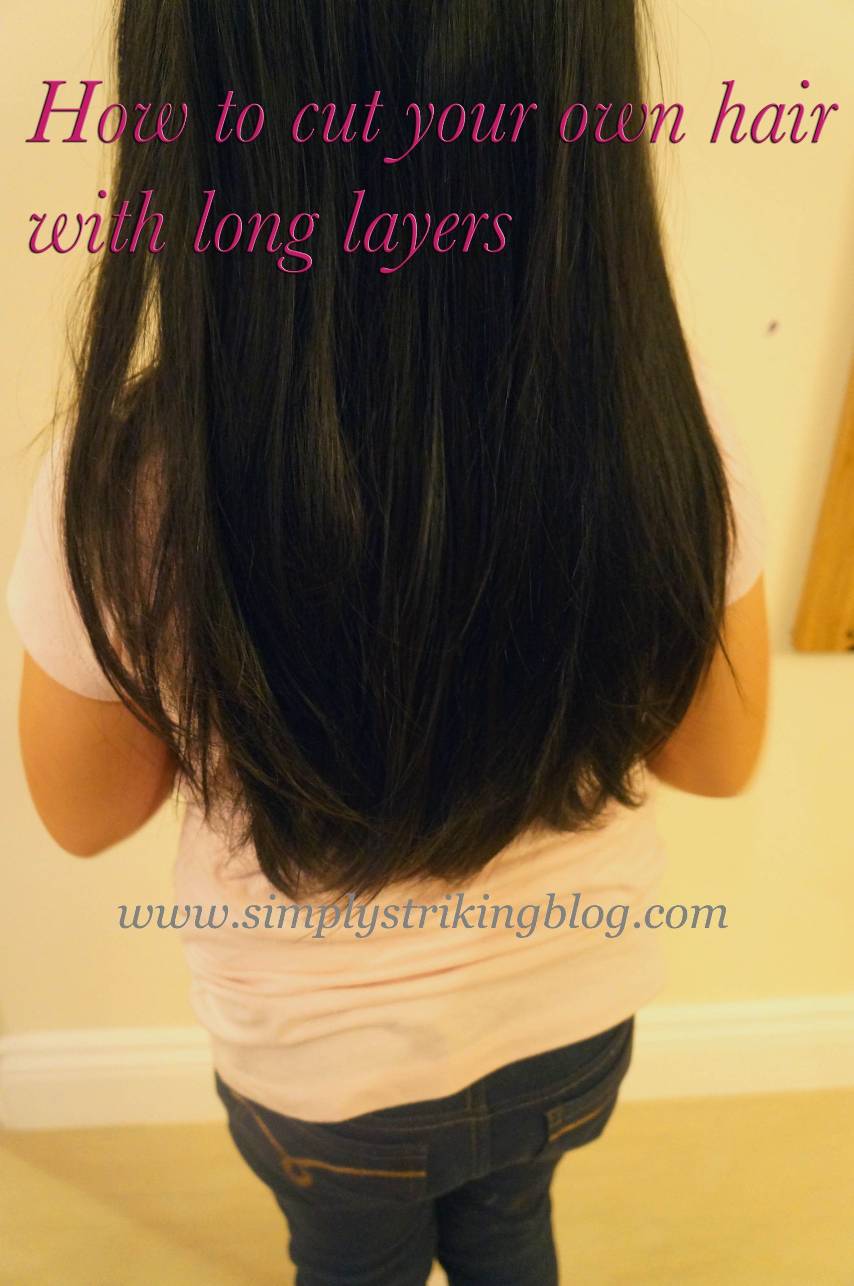 How To Cut Layers In Medium Length Hair Yourself
 Cut Your Own Layered Hair Style