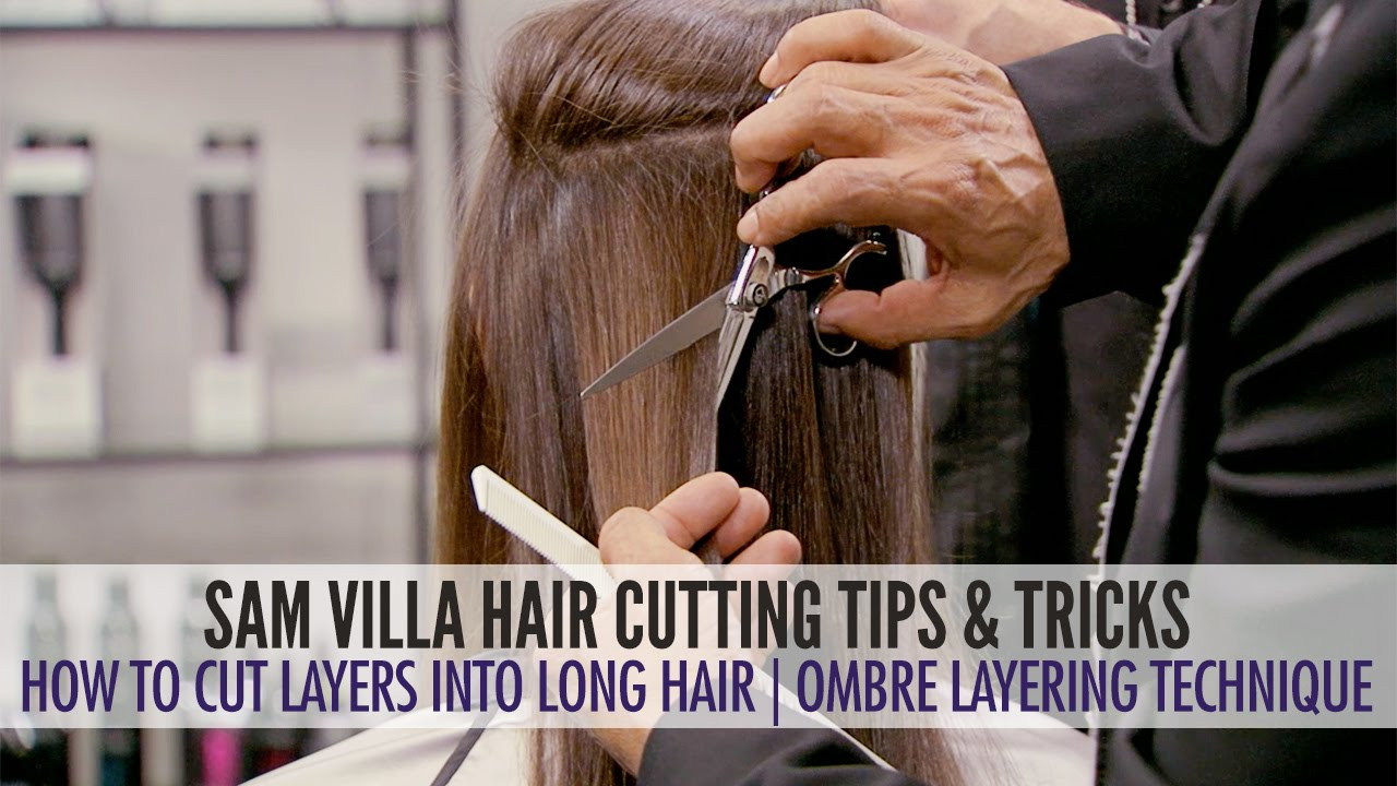 How To Cut Long Hair In Layers
 How To Cut Layers in Long Hair The Ombre Layering