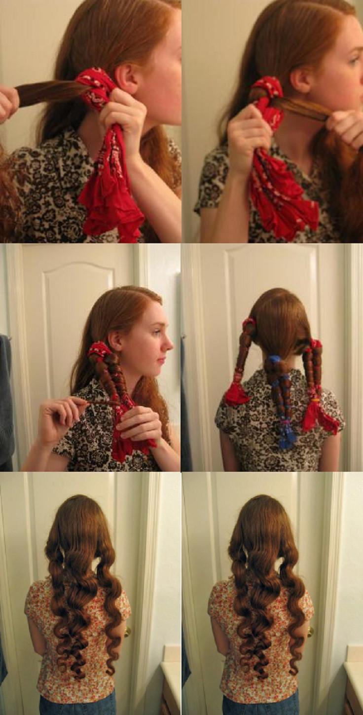 How To DIY Your Hair
 10 DIY No Heat Curls [TUTORIALS] Top Inspired