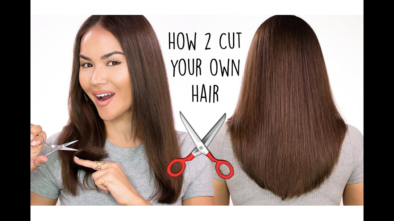 How To DIY Your Hair
 How To Cut Your Own Hair l DIY HAIRCUT TUTORIAL