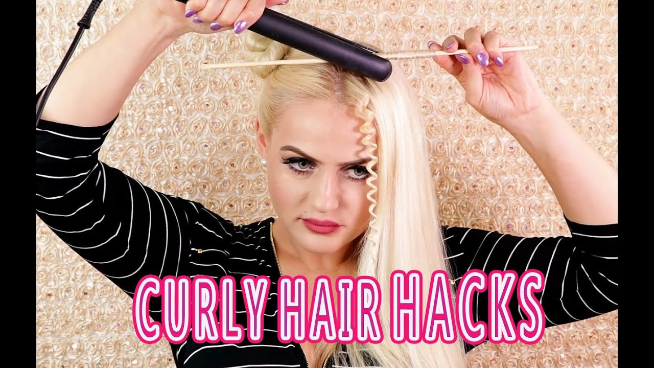 How To DIY Your Hair
 DIY CURLY HAIR HACKS PART 1