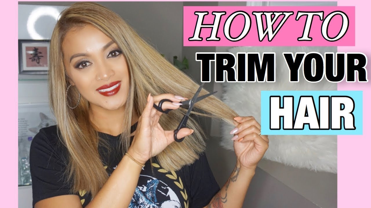 How To DIY Your Hair
 DIY HOW TO TRIM YOUR HAIR AT HOME