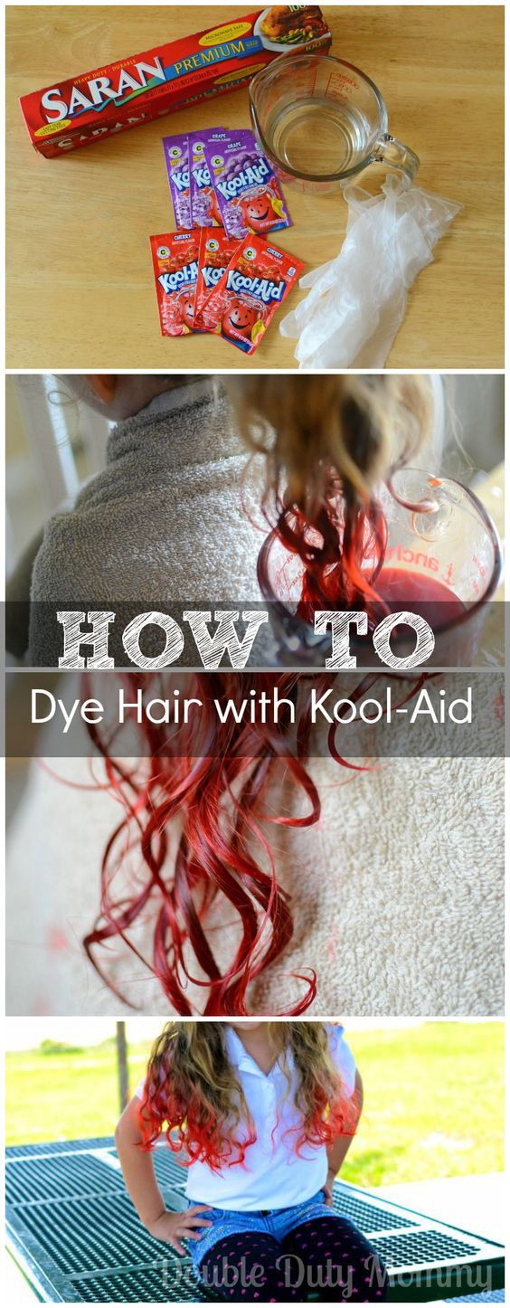 How To DIY Your Hair With Kool Aid
 How To Dye Your Hair With Kool Aid Recipe