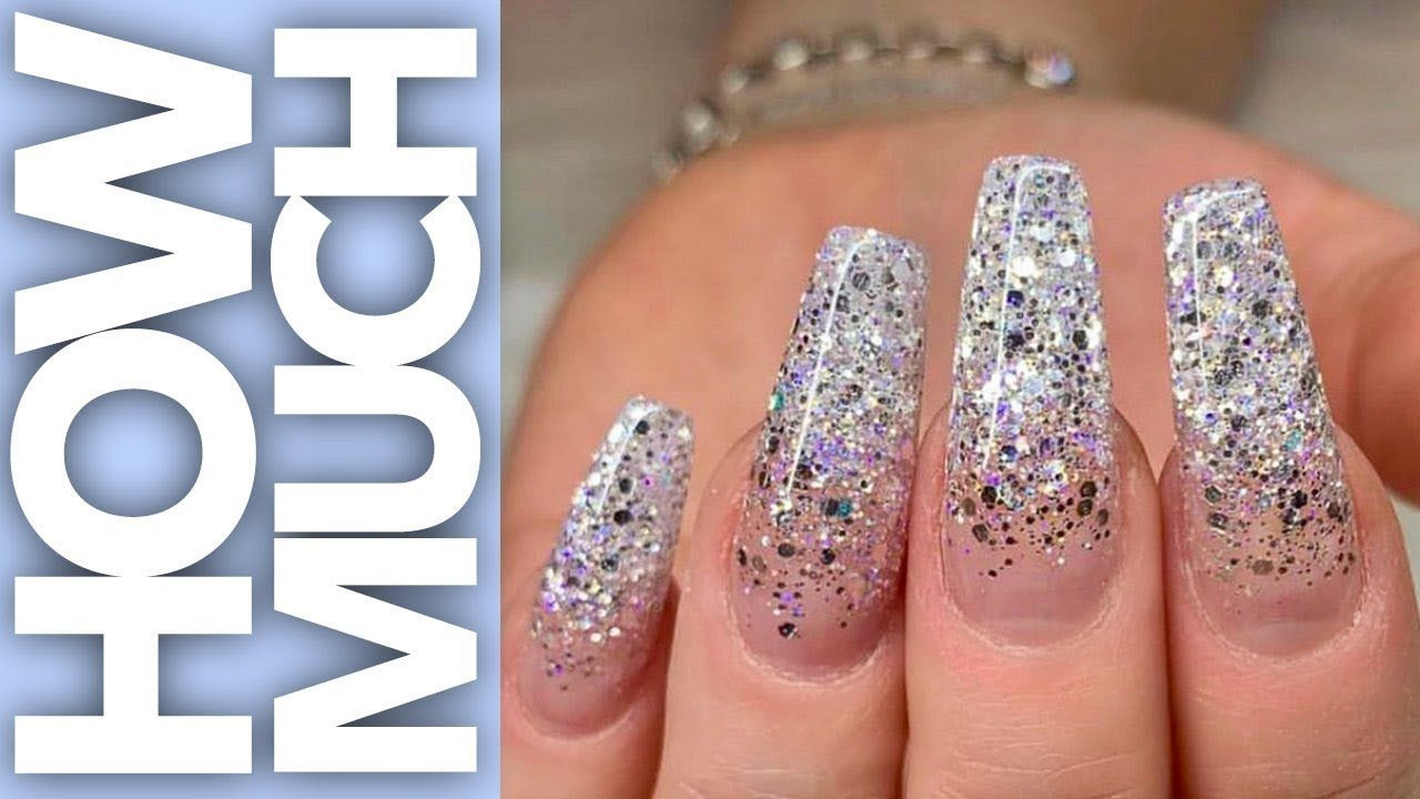 How To Do Glitter Acrylic Nails
 How Much Extreme Glitter Ombre Gel Nails