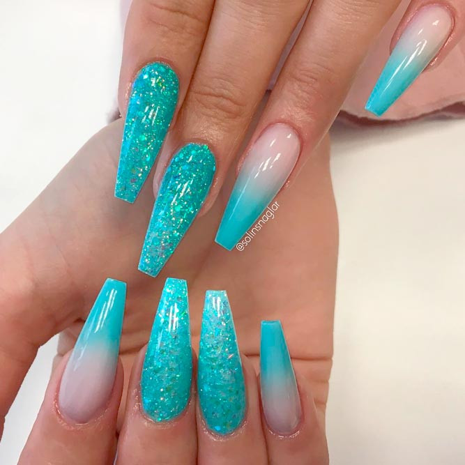 How To Do Glitter Nails
 Perfect Ideas How To Do Ombre Nails