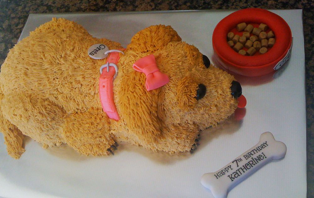 How To Make A Birthday Cake For A Dog
 Dog Shaped Birthday Cakes Layman please show this to