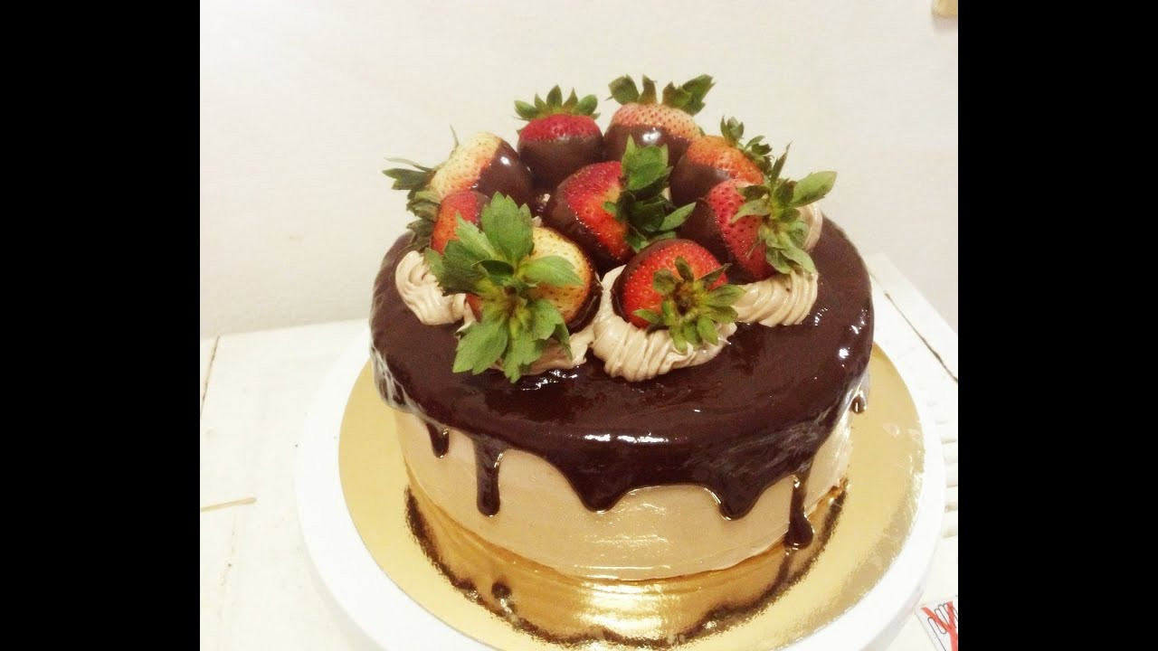 How To Make Birthday Cake
 How to make 60th birthday cake chocolate cake