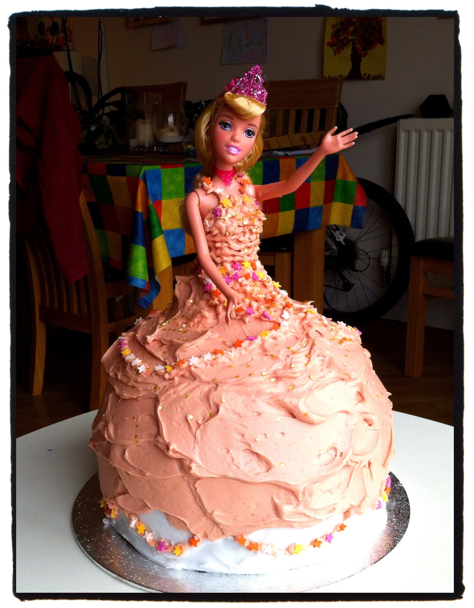 How To Make Birthday Cake
 How to make a Princess Birthday Cake from scratch