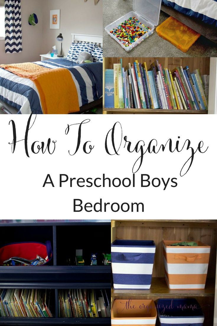 How To Organize Kids Room When It Is Small
 DIY Organizing A Preschool Boy Bedroom