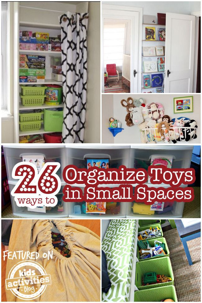 How To Organize Kids Room When It Is Small
 26 Ways to Organize Toys in Small Spaces