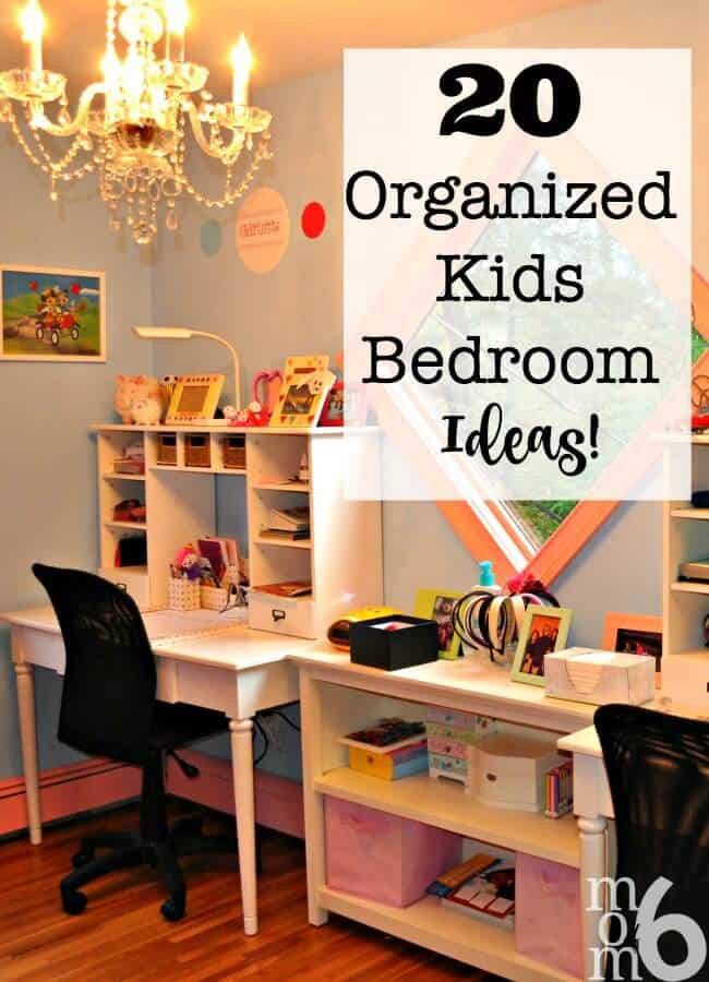 How To Organize Kids Room When It Is Small
 20 Organized Kids Bedroom Ideas Mom 6