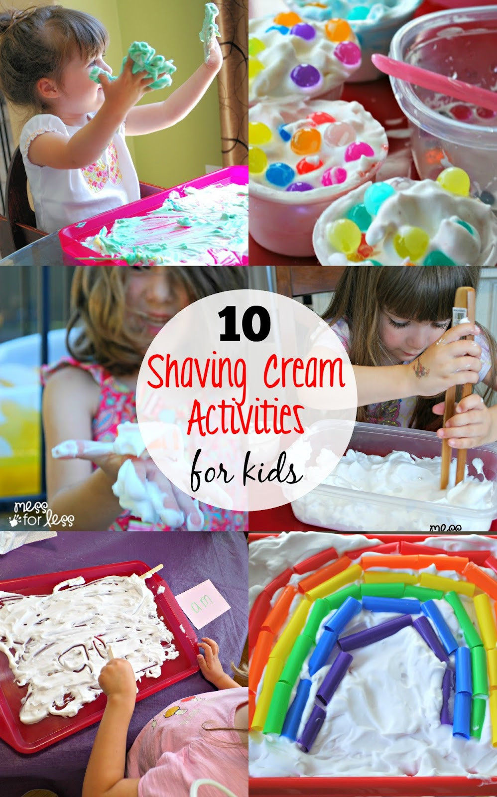 How To Projects For Kids
 10 Shaving Cream Activities for Kids Mess for Less