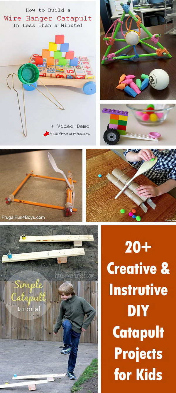 How To Projects For Kids
 20 Creative and Instrutive DIY Catapult Projects for Kids