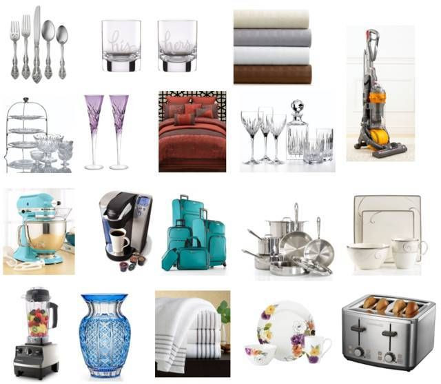 How To Register For Wedding Gifts
 Wedding Gift Registry Ideas