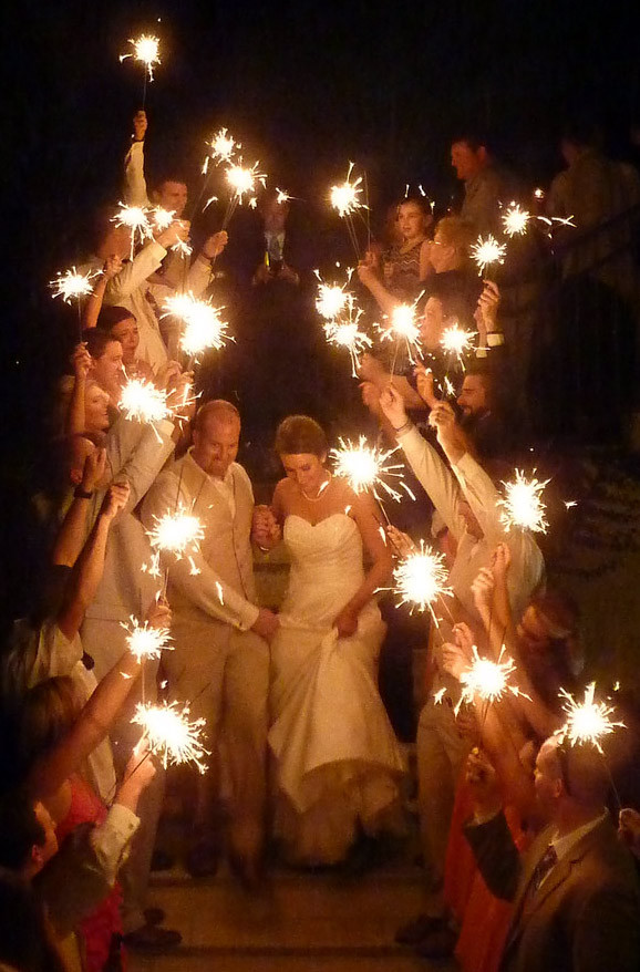 How To Use Sparklers At A Wedding
 Wedding Sparkler s Ideas for graphing Sparklers