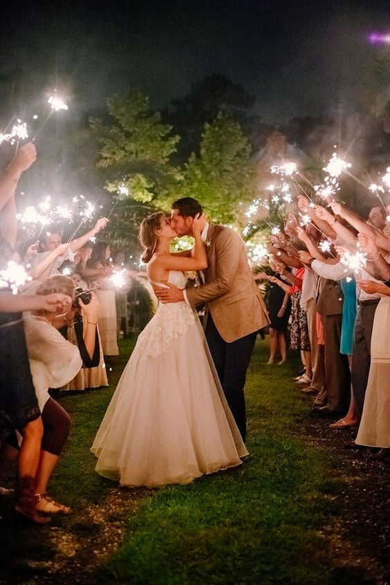 How To Use Sparklers At A Wedding
 20 Magical Wedding Sparkler Send f Ideas for Your Wedding