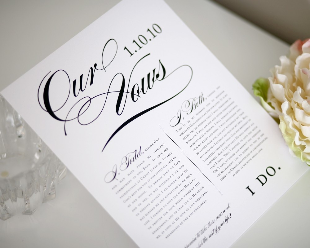 How To Write Your Own Wedding Vows
 How to Write Your Own Wedding Vows