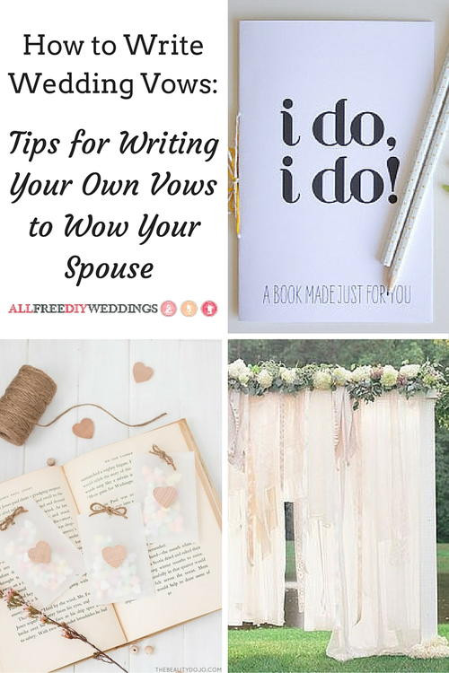How To Write Your Own Wedding Vows
 How to Write Wedding Vows Tips for Writing Your Own Vows