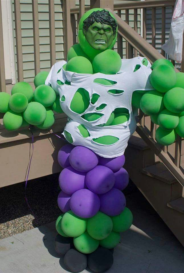 Hulk Birthday Party Supplies
 Incredible Hulk Party Balloons Pinterest