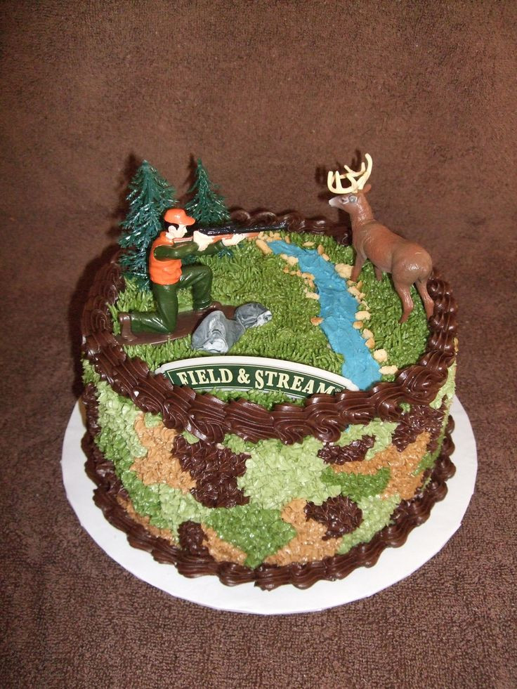 Hunting Birthday Cake
 Some Hunting Themed Cakes Hunting Cake Ideas
