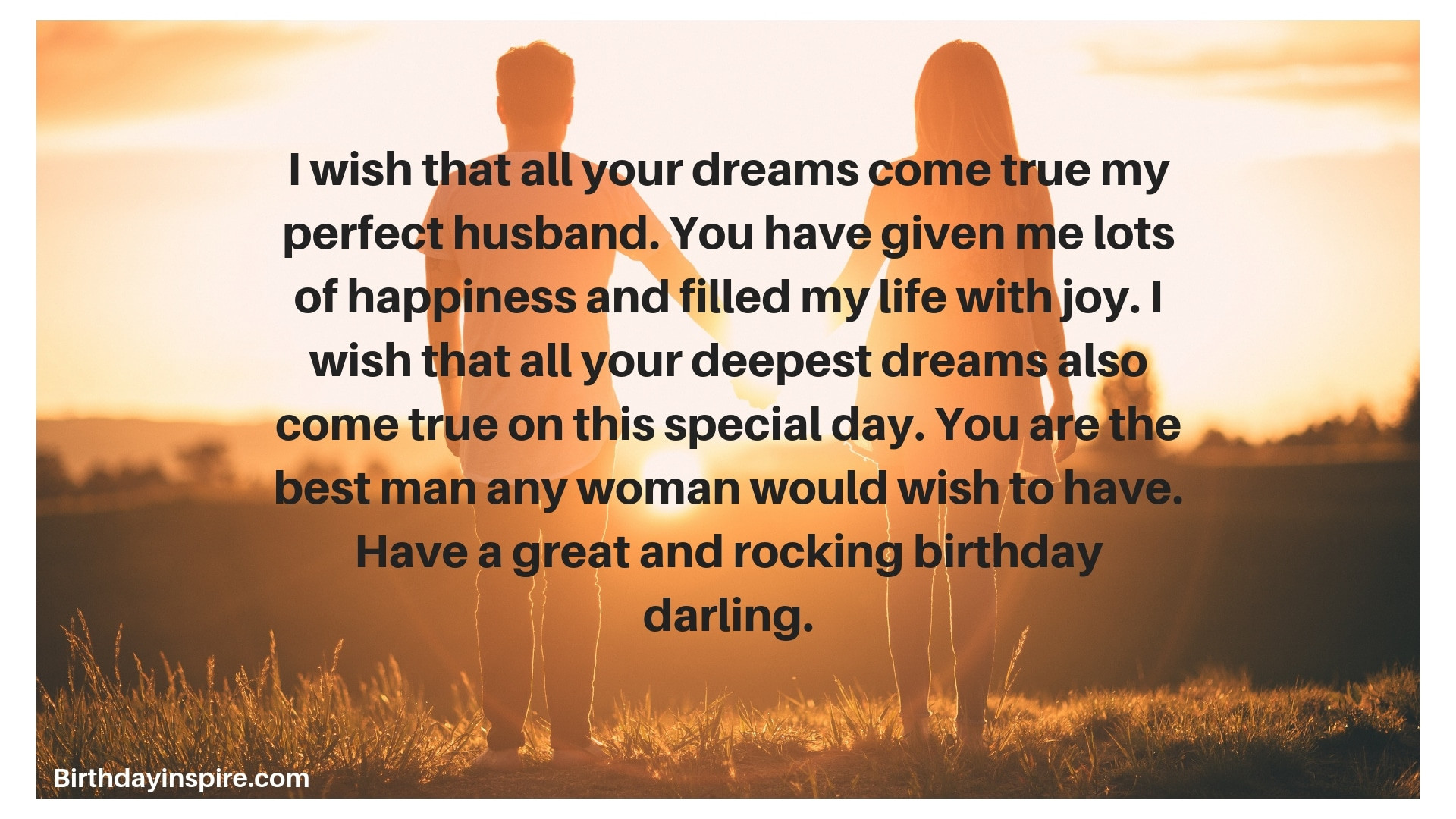 Husband Birthday Wishes
 53 Perfect Birthday Wishes for Husband Birthday Inspire