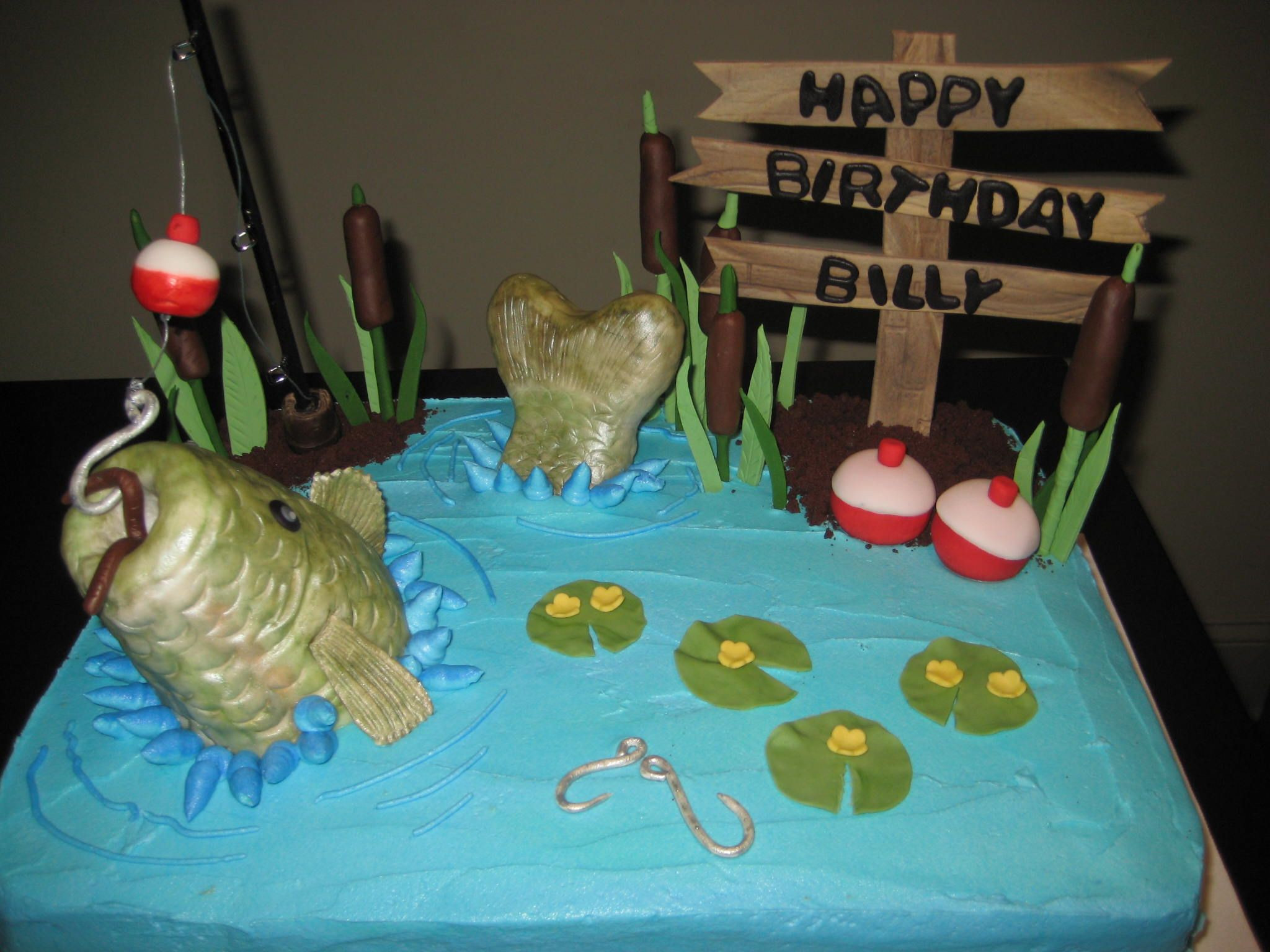 Hy Vee Birthday Cakes
 Hy Vee Birthday Cakes fishing theme