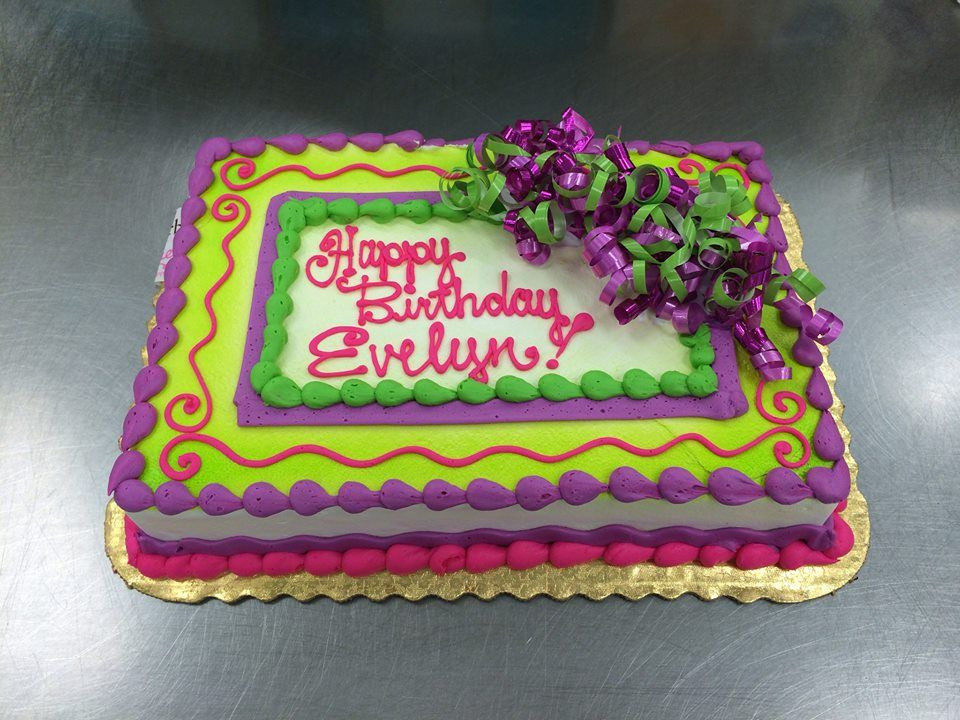 Hy Vee Birthday Cakes
 Birthday Sheet Cake by Stephanie Dillon LS1 Hy Vee