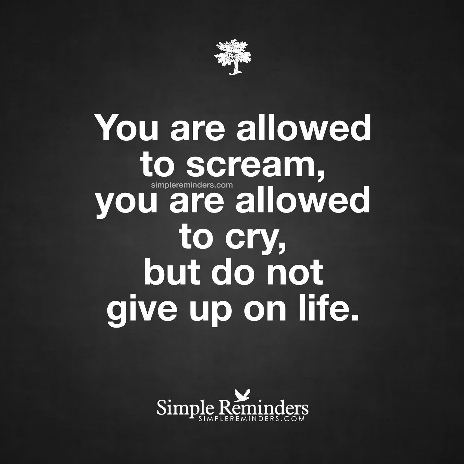 I Give Up On Life Quotes
 Do not give up on life by Unknown Author