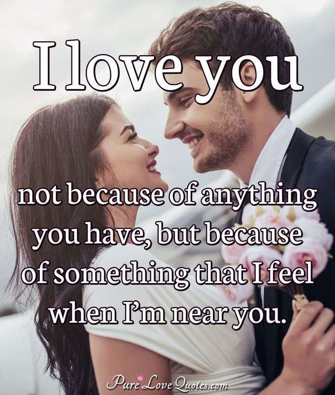 I Love You Because Quotes For Him
 Love Quotes for Him
