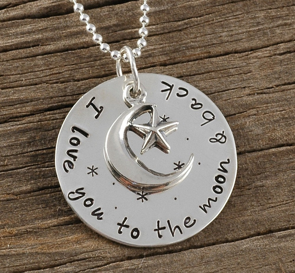I Love You To The Moon And Back Necklaces
 I love you to the moon and back Necklace