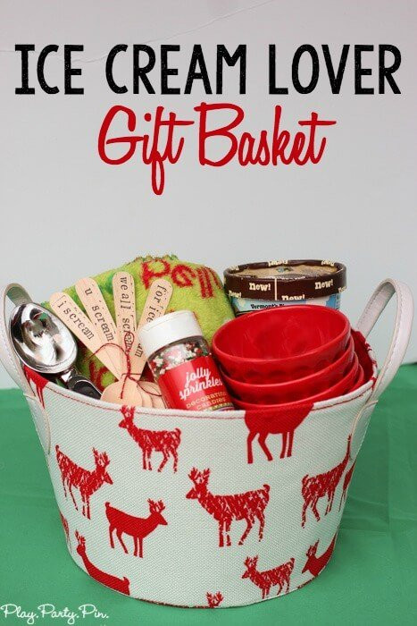 Ice Cream Gift Basket Ideas
 I Scream You Scream Gift Basket