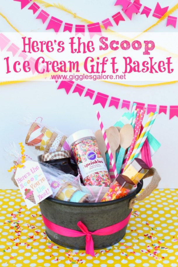 Ice Cream Gift Basket Ideas
 Do it Yourself Gift Basket Ideas for All Occasions