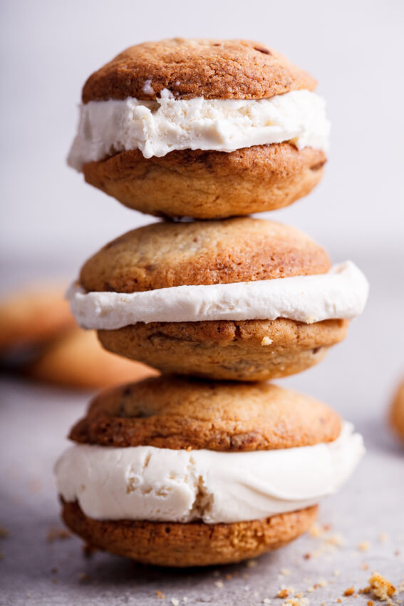 Ice Cream Sandwich Cookies
 Chocolate chip cookie ice cream sandwiches Simply Delicious