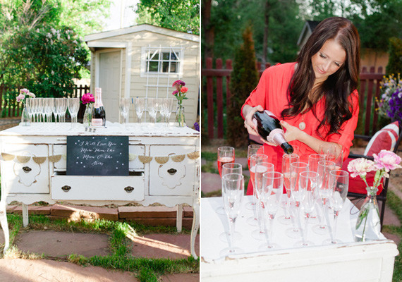 Ideas For A Backyard Engagement Party
 Backyard summer engagement party
