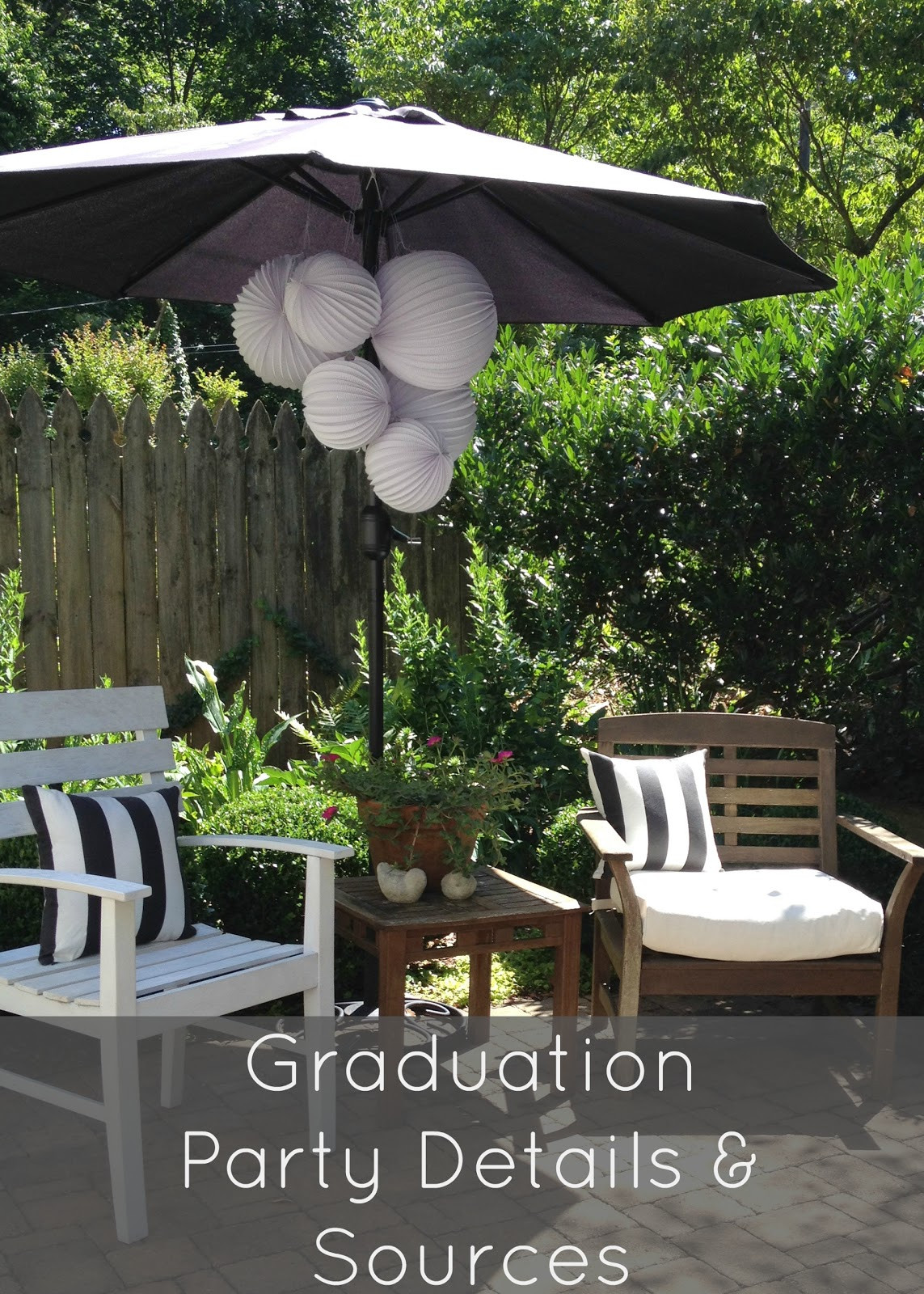 Ideas For A High School Graduation Party
 Cottage and Vine A High School Graduation Party