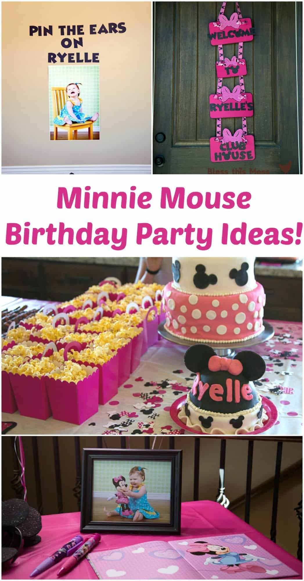 Ideas For A Minnie Mouse Birthday Party
 Minnie Mouse Birthday Party